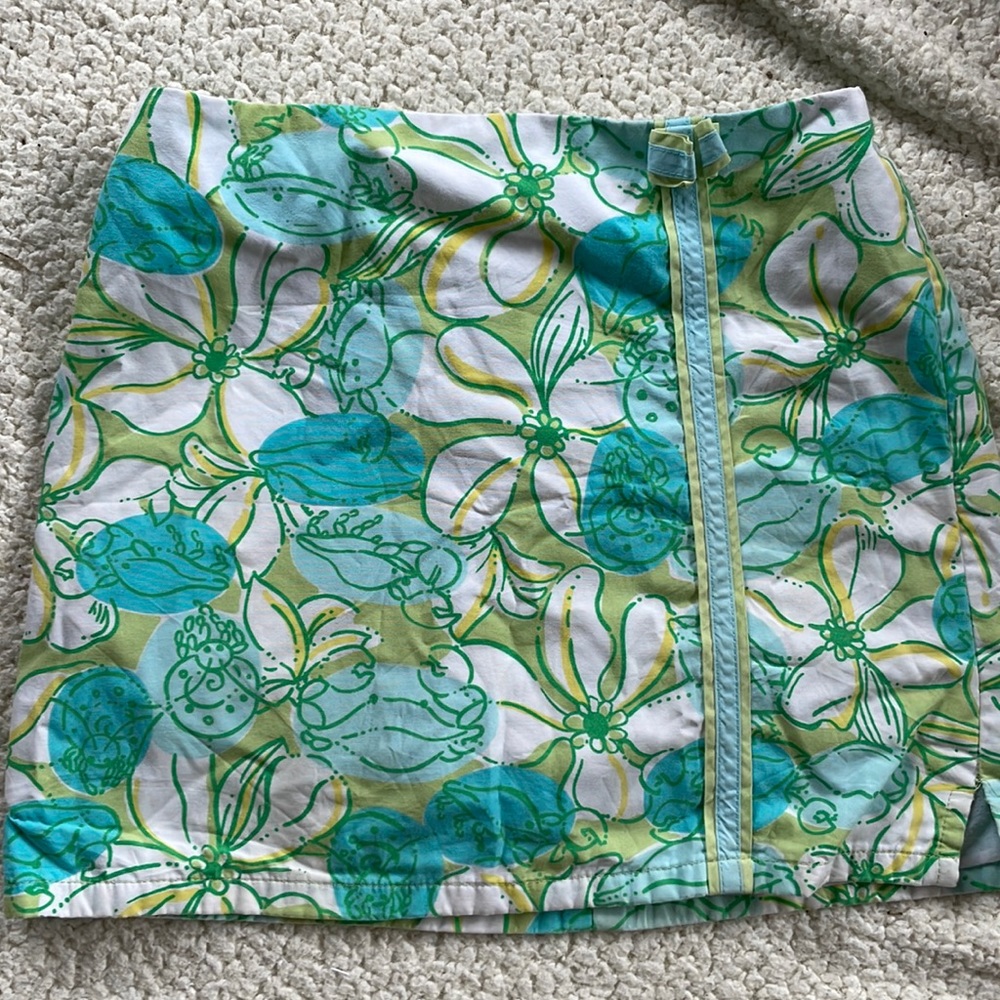 Lilly Pulitzer white label girls skort